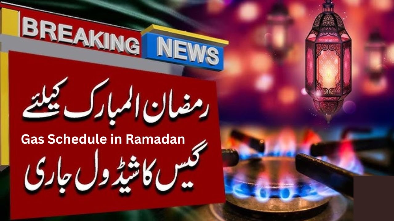 Gas Schedule in Ramadan 2025