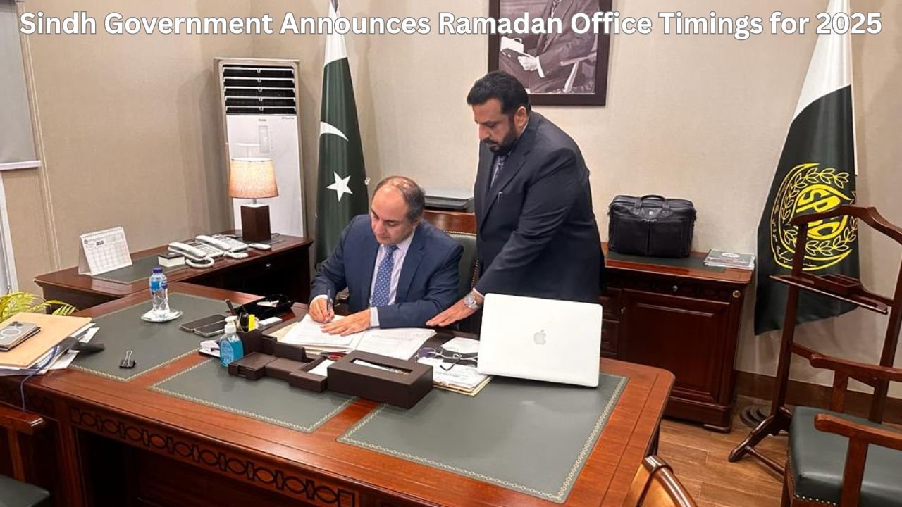 Sindh Government Announces Ramadan Office Timings for 2025